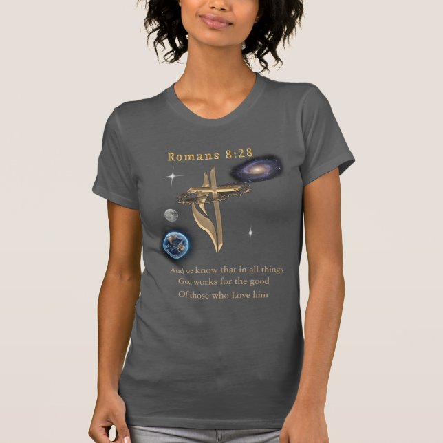 Römer 8:28 T-Shirt (Vorderseite)