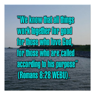 Römer 8:28 WEBU Poster