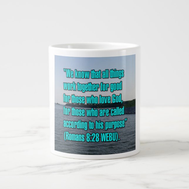 Römer 8:28 WEBU Tasse (Vorderseite)