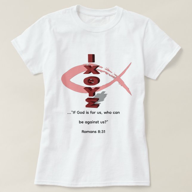 Römer 8:31 T-Shirt (Design vorne)