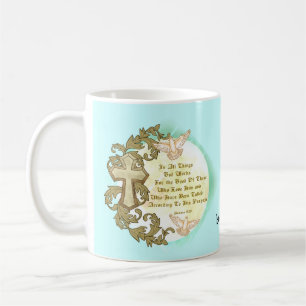 Römer Acht 28 Christlich Kaffeetasse