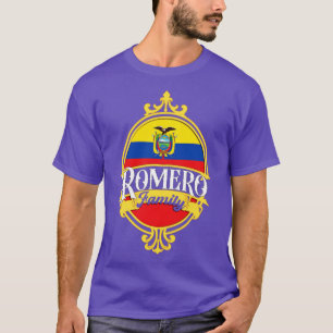 Romero Family Ecuador: Flagge T-Shirt