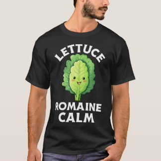 Römersalat Bleib Ruhig Lustiger Gemüse-Witz T-Shirt