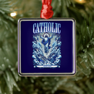 Römisch-katholische Kirche seit 33 n. Chr. Jesus C Ornament Aus Metall