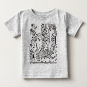 römisch-katholische Saint Christopher Baby T-shirt