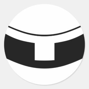 Römisch-katholischer PriesterCollar Runder Aufkleber