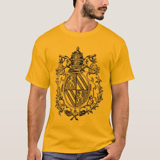Römisch-katholisches Wappen Shirt (Vorderseite)