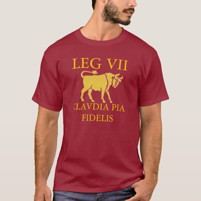 Römische 7. Legion (Claudia) T-Shirt (Vorderseite)