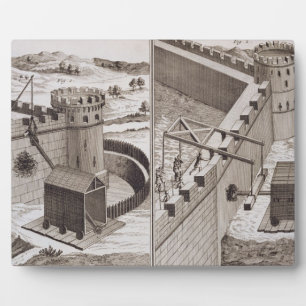 Römische Akkuständer aus der "Enzyklopädie des S Fotoplatte