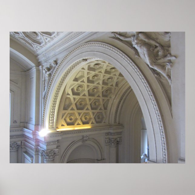 römische Architektur Poster (Vorne)