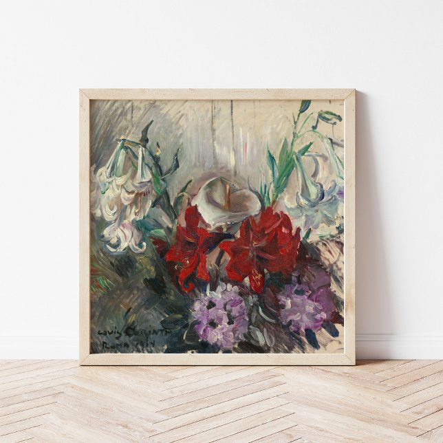 römische Blume | Lovis Corinth Poster (Von Creator hochgeladen)