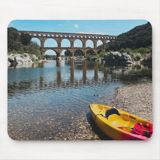 Römische Brücke in Frankreich Mousepad (Vorne)