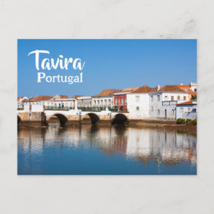 Römische Brücke in Tavira Postkarte