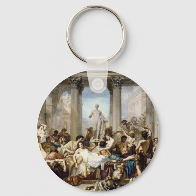 römische Dekadenz Schlüsselanhänger (Vorderseite)