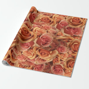 Römische Grenadier-Rosen Geschenkpapier
