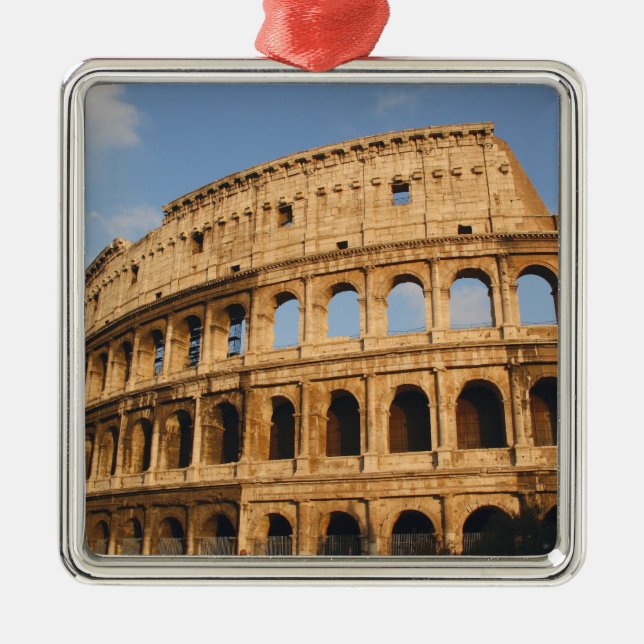 Römische Kunst - Das Kolosseum oder der Flavian 3 Silbernes Ornament (Vorne)