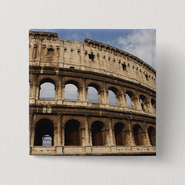 Römische Kunst. Das Kolosseum oder Flavian 2 Button (Vorderseite)