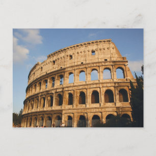 Römische Kunst. Das Kolosseum oder Flavian 3 Postkarte