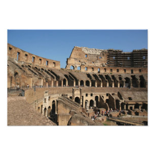 Römische Kunst. Das Kolosseum oder Flavian 6 Fotodruck