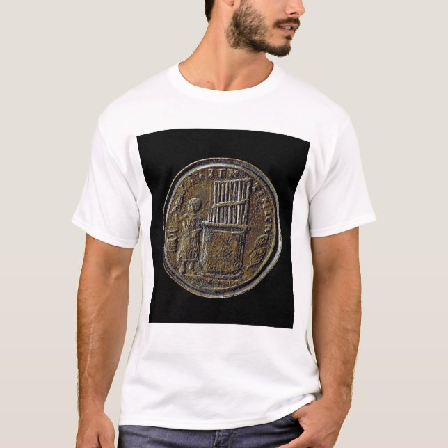 Römische Münze, die ein Organ darstellt T-Shirt (Vorderseite)