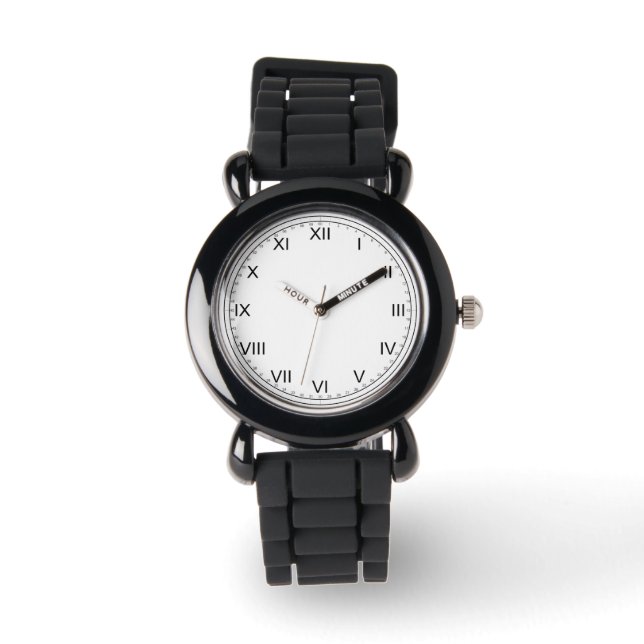 Römische Numeruhr Armbanduhr (Vorderseite)