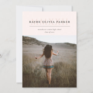 Römische Nummer 2022 Abschluss Ankündigung