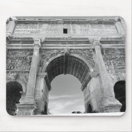 Römische Ruinen künstlerisch minimalistisch Mousepad