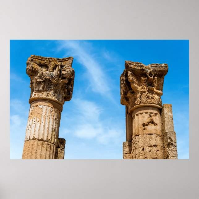 römische Ruinen Poster (Vorne)