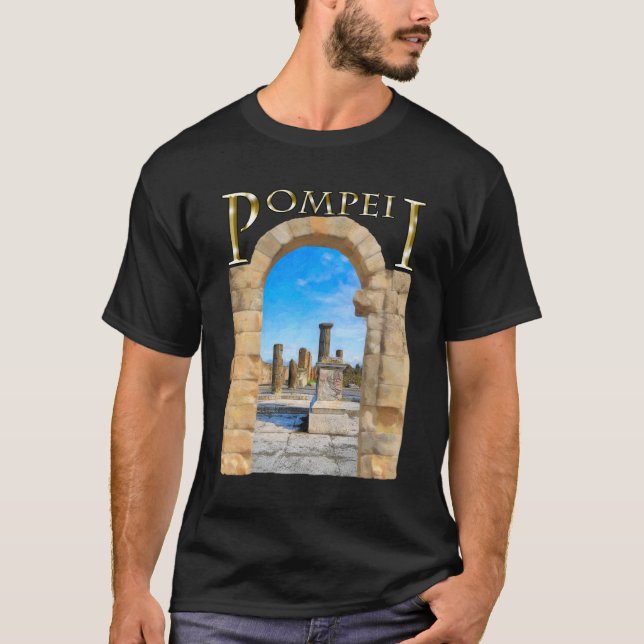 Römische Ruinen von altem Pompeji T-Shirt (Vorderseite)