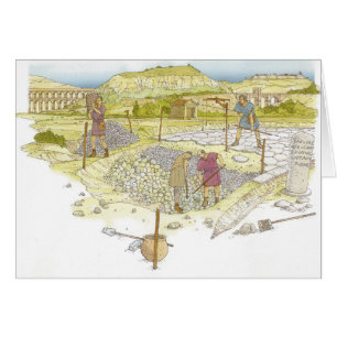 Römische Straße. Detail