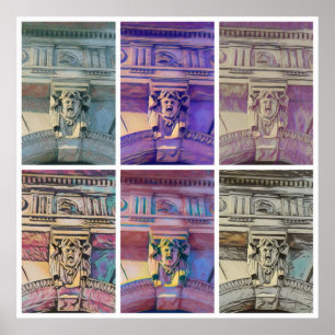 Römische Straße Poster