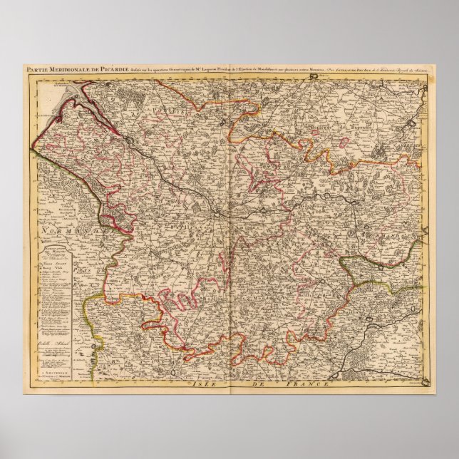 Römische Straßen und Kirchen Poster (Vorne)