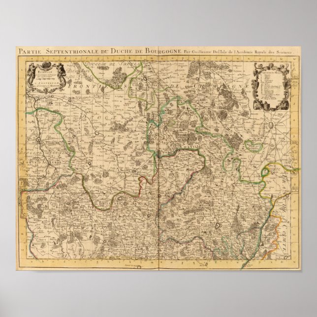 Römische Straßen und Schlachtfelder Poster (Vorne)