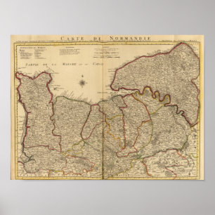 Römische Straßen und Wälder Poster