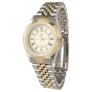 Römische Ziffern Moderne Zahl groß Leicht ablesbar Armbanduhr