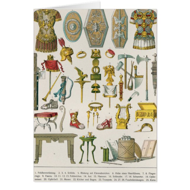 Römische Zusätze (Vorne)