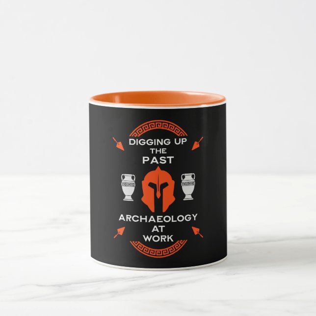 Römischer Archäologe Tasse (Zentrum)