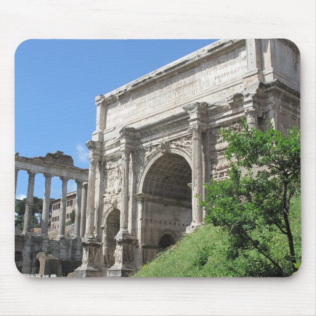 Römischer Forum-Bogen von Titus - Rom, Italien Mousepad (Vorne)