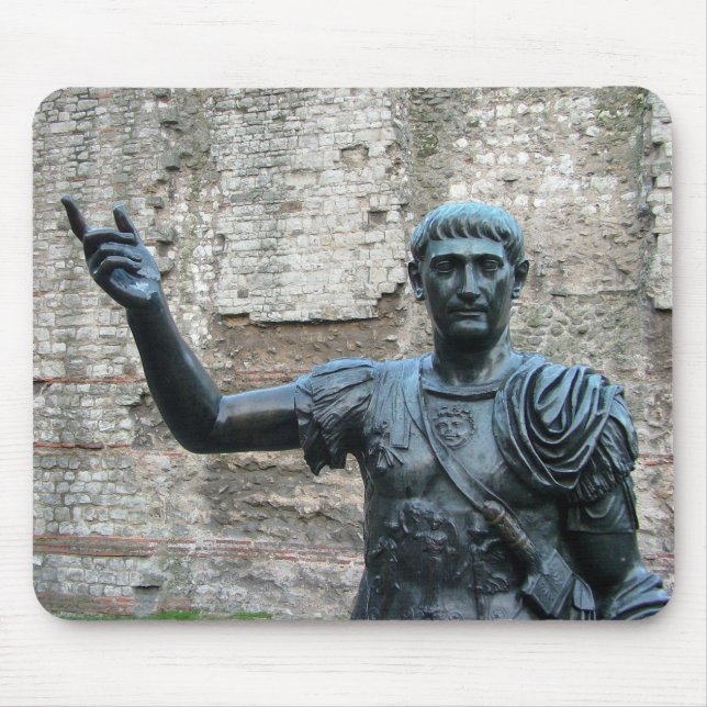 Römischer Kaiser Trajan Mousepad (Vorne)