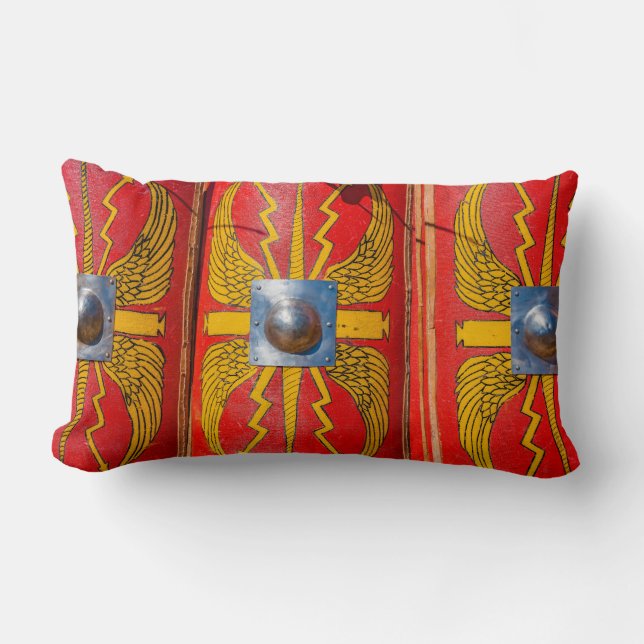 Römischer Militärschild - Skutum Lendenkissen (Vorderseite)