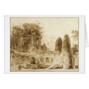 Römischer Park mit Brunnen Jean-Honore Fragonard