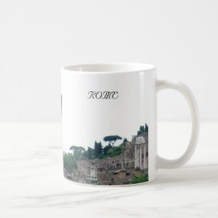 Römischer Ruine-Eingang in Rom Italien Tasse