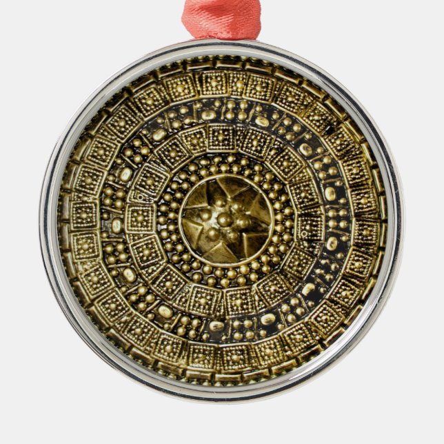 Römischer Schild Ornament Aus Metall (Vorne)