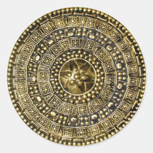 Römischer Schildkleber Runder Aufkleber