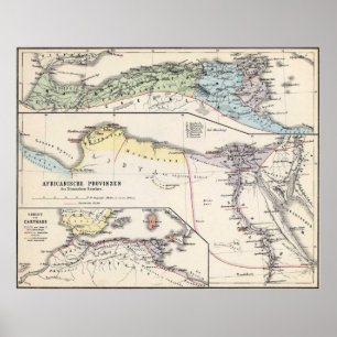 Römisches Afrika Poster
