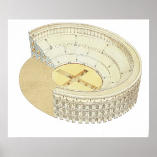 Römisches Amphitheater Poster