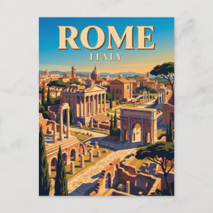 Römisches Forum Italien Postkarte