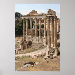 Römisches Forum Poster
