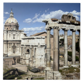 Römisches Forum, Rom, Italien Fliese