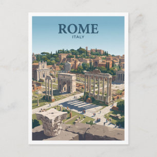 Römisches Forum Rom Italien Postkarte
